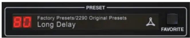 TC ELECTRONIC TC2290DT - PRESET - 1