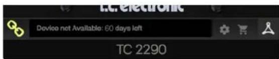 TC ELECTRONIC TC2290DT - Estado de la connexion a launidad de hardware - 3