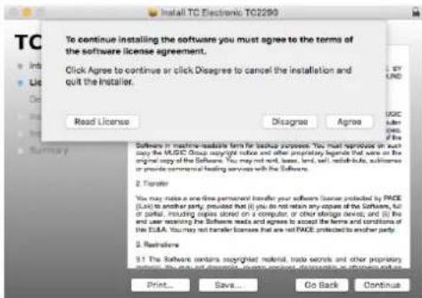 TC ELECTRONIC TC2290DT - Installazione su un Mac - 3