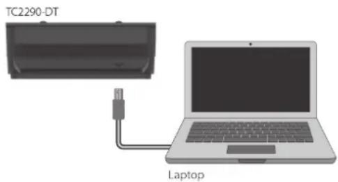 TC ELECTRONIC TC2290DT - Anschließlich des TC2290-DT Desktop Controllers (wenn Sie die DT Desktop Controller-Version erworben haben) - 1