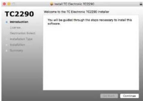 TC ELECTRONIC TC2290DT - Installatie op een Mac - 2