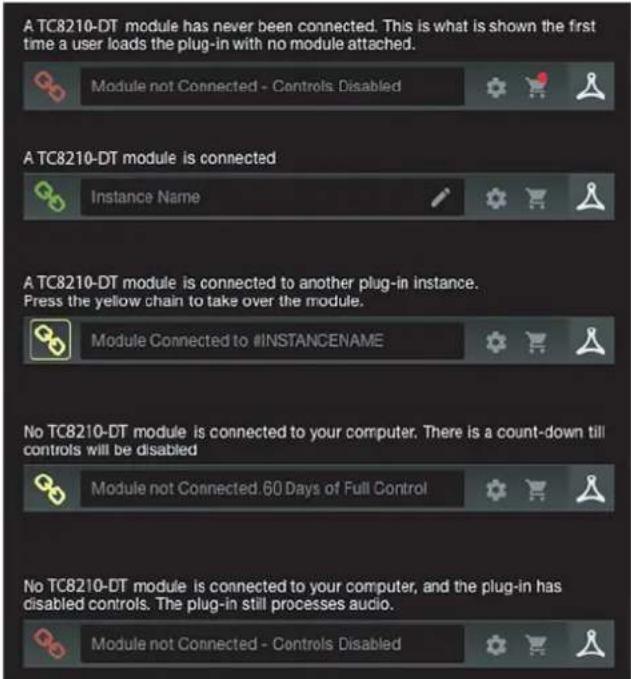 TC ELECTRONIC TC2290DT - Connection Status to the Hardware Unit - 5
