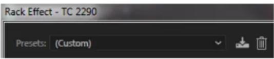 TC ELECTRONIC TC2290DT - Preajustes - 1