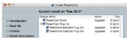 TC ELECTRONIC PowerCore X8 - INSTALLATION MAC - 6