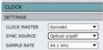TC ELECTRONIC Konnekt Live - SYSTEM SETTINGS (REGLAGES SYTEMES) - 2