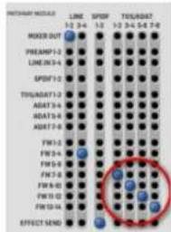 TC ELECTRONIC Impact Twin - EXAMPLE: "VERS MIXER EXTERNE AVEC ADAT IN" - 1