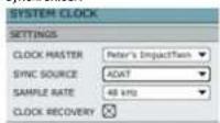 TC ELECTRONIC Impact Twin - SYSTEM SETTINGS - 1