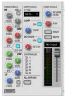TC ELECTRONIC Impact Twin - TC NEAR CONTROL PANEL - PAGE MIXER - 1