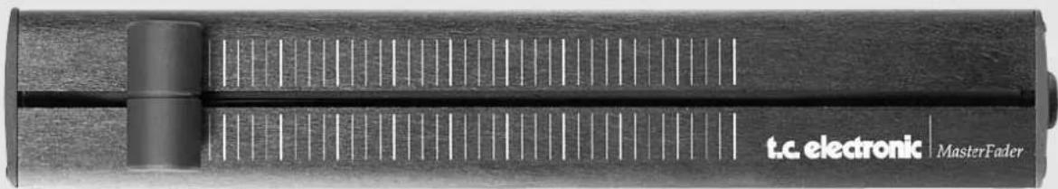 TC ELECTRONIC D22 - Connexion et calibrage du Master Fader - 1