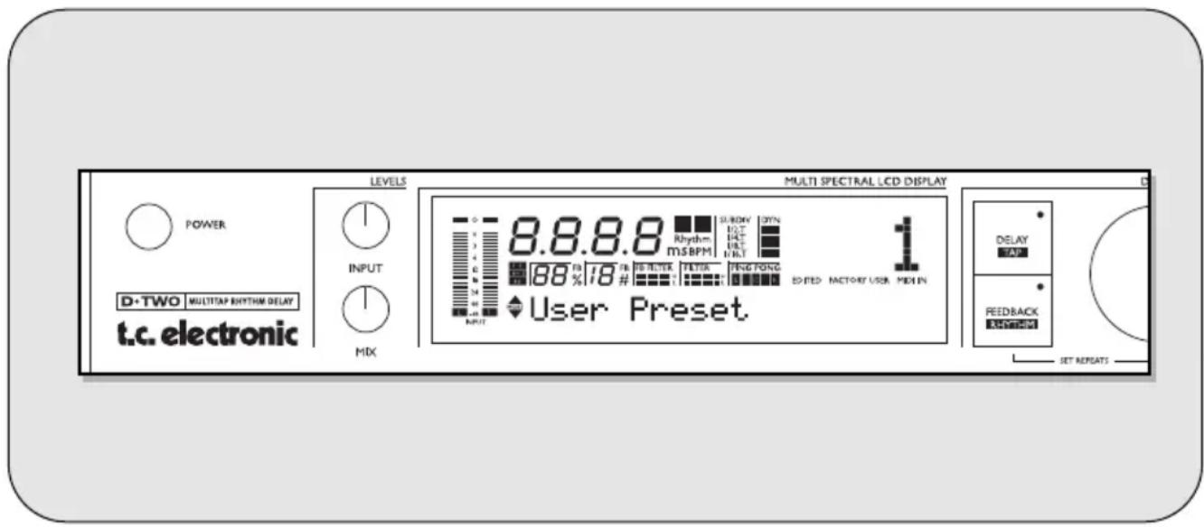 TC ELECTRONIC DTWO - Merci d'avoir besoin le nouveau Délai multi-tap D·TWO. - 1
