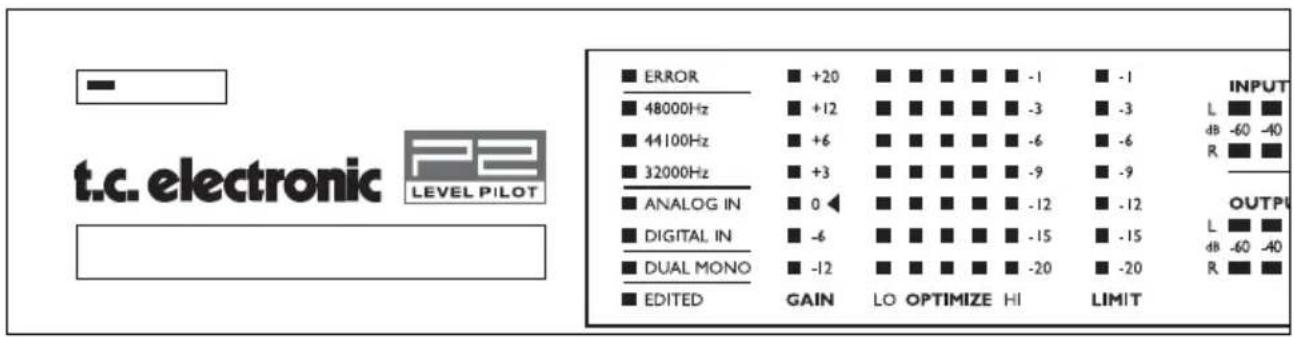 TC ELECTRONIC P2 Level Pilot - Fonctions - 1