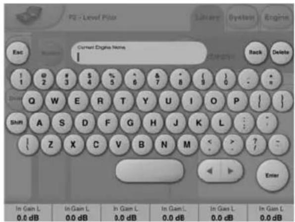 TC ELECTRONIC P2 Level Pilot - Nommer les Presets - 1