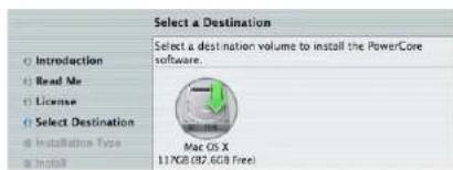 TC ELECTRONIC PowerCore Firewire - INSTALLATION MAC - 4