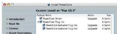 TC ELECTRONIC PowerCore Firewire - INSTALLATION MAC - 6