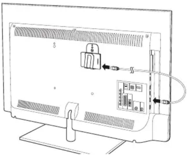 TOSHIBA STOR.E Alu TV Kit - Anschließen der Festplatte an den Fernseher - 1