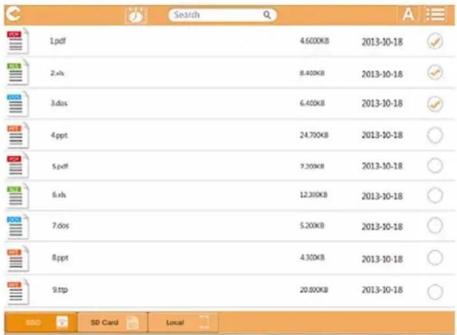 TOSHIBA Canvio AeroMobile - Bildschirm für die Dokumentenverwaltung - 1