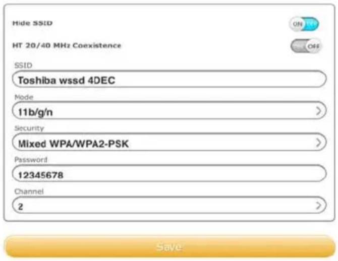 TOSHIBA Canvio AeroMobile - Configuración de la LAN inalámbrica para un navigador web - 1