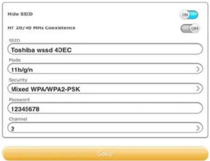 TOSHIBA Canvio AeroMobile - Draadloos LAN-installingen voor een webbrowser - 1