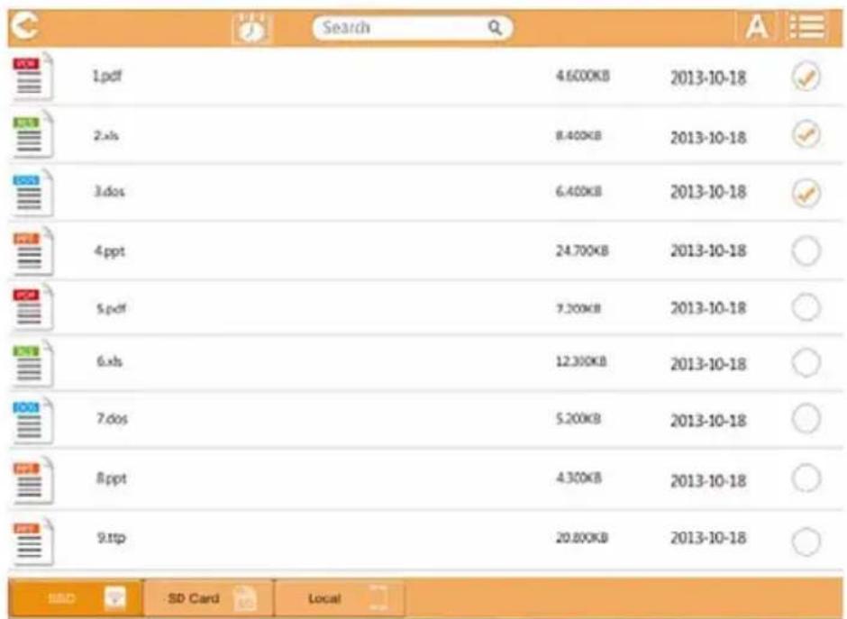 TOSHIBA Canvio AeroMobile - Documents Management (Dokumentumkezelő) felület - 1