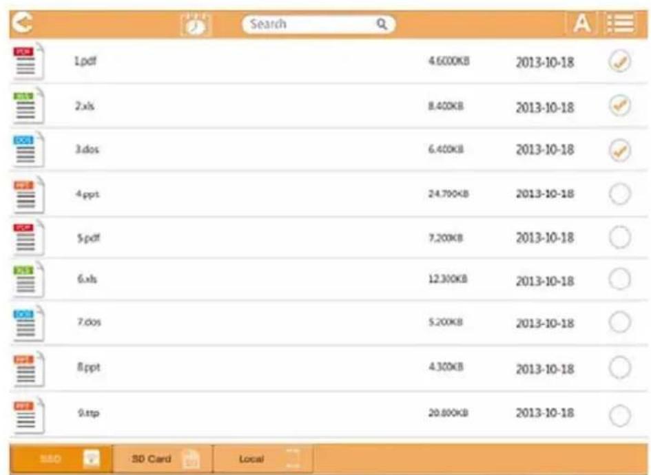 TOSHIBA Canvio AeroMobile - Zaradzanie dokumentami - 1