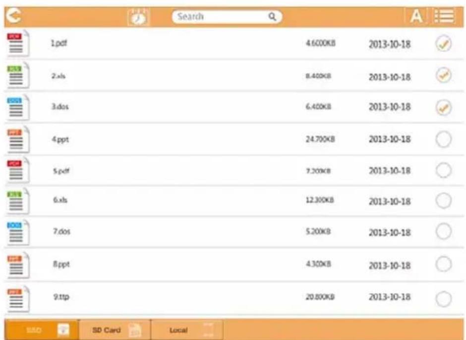 TOSHIBA Canvio AeroMobile - Interface para gestão de documents - 1