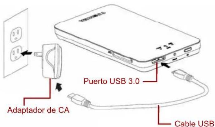 TOSHIBA Canvio AeroMobile - Carga de Canvio AeroMobile - 1