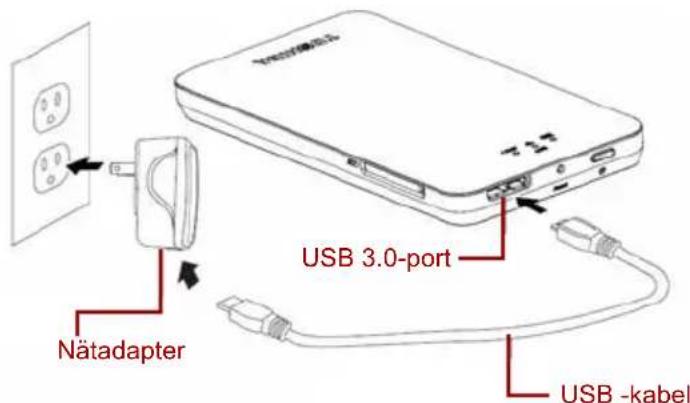 TOSHIBA Canvio AeroMobile - Ladda upp Canvio AeroMobile - 1