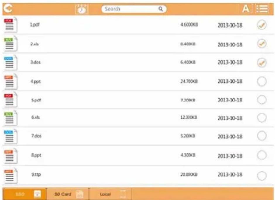 TOSHIBA Canvio AeroMobile - Rozhrani pro správu dokument - 1