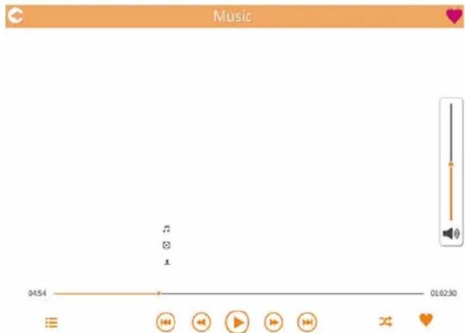 TOSHIBA Canvio AeroMobile - Interfaz del reproductor de música (solo dispositivos iPhone, iPad y Android™) - 1
