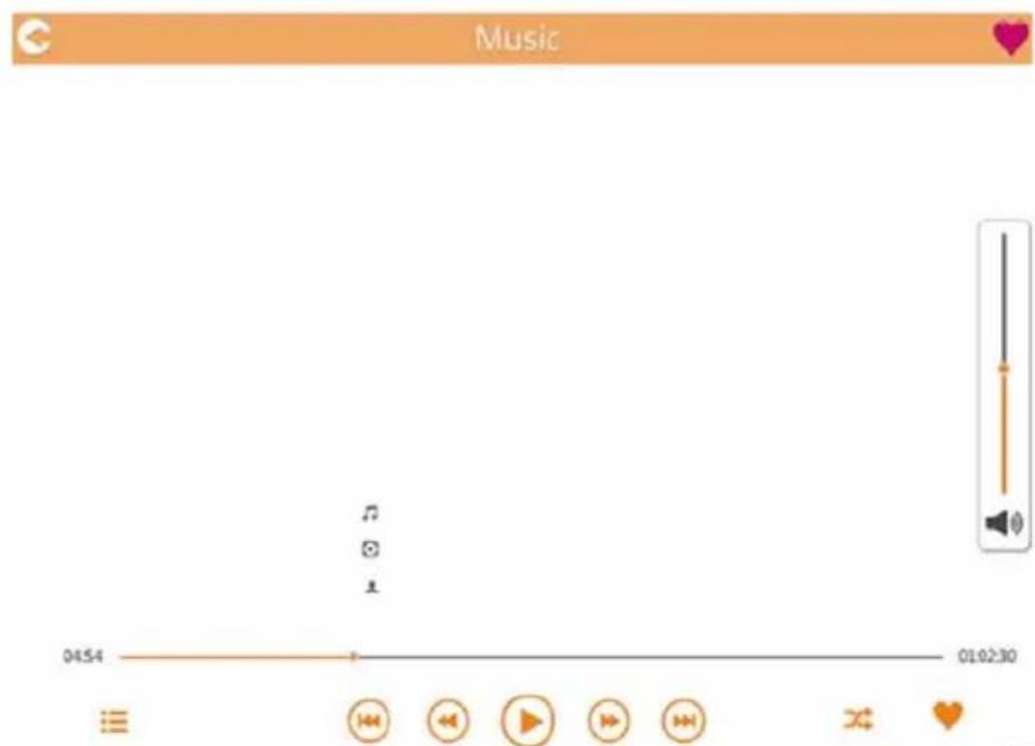 TOSHIBA Canvio AeroMobile - Music Player (Zenelejátszó) felület (csak iPhone, iPad és Android™ eszközkön) - 1