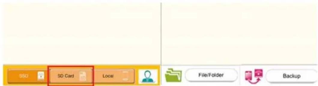 TOSHIBA Canvio AeroMobile - Pristup na SD kartu - 1