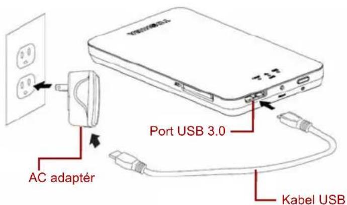 TOSHIBA Canvio AeroMobile - Nabijeni Jednotky Canvio AeroMobile - 1