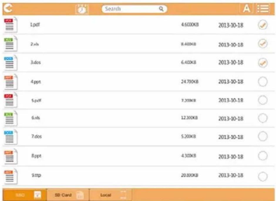 TOSHIBA Canvio AeroMobile - Documents Management interface - 1