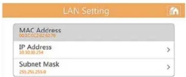 TOSHIBA Canvio AeroMobile - LAN Settings: - 1
