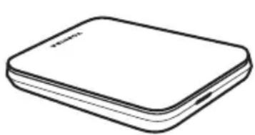 TOSHIBA STOR.E Canvio Connect - Bileşenleri kontrol edin - 1