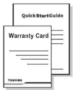 QuickStartGuide Warranty Card TOSHIBA