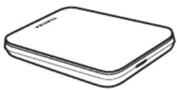 TOSHIBA STOR.E Canvio Connect - Ελέγξτε τα εξαρτήματα - 1