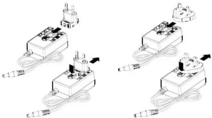 TOSHIBA STOR.E Alu 2S - Installieren und Entfernen der austauschbaren Stecker - 1