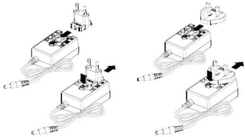 TOSHIBA STOR.E Alu 2S - Installing and Removing the Replaceable Plugs - 1