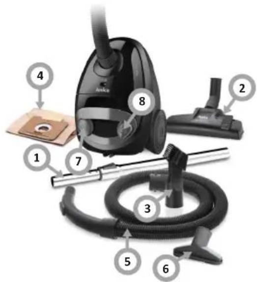 AMICA Ora VM 1022 - YOUR APPLIANCE: - 1