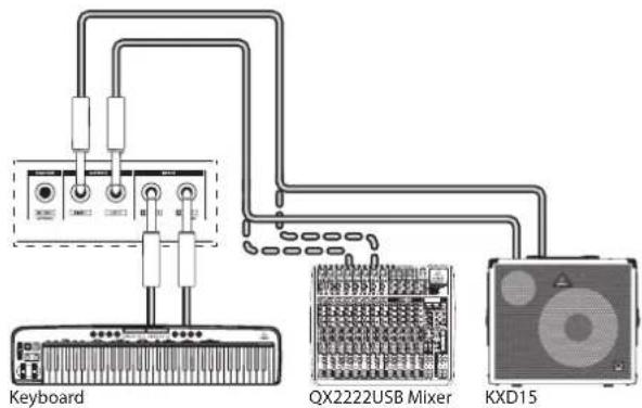TC ELECTRONIC M100 - M100 Hook-up - 2