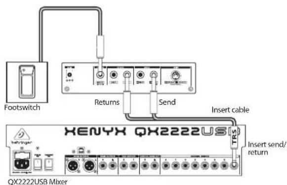 TC ELECTRONIC M100 - M100 Hook-up - 1