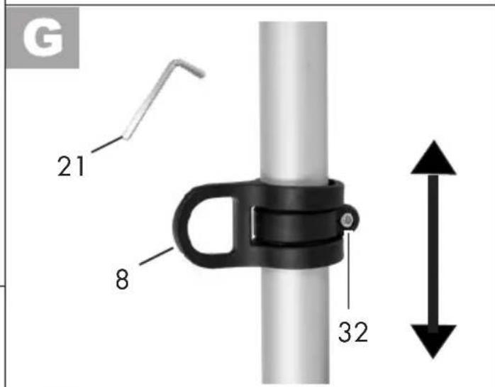PARKSIDE PAHE 20Li B2 - Exploded Drawing · Explosionszeichnung   Vue éclatée · Explosietekening   Rysunki eksplozyine · Rozvinuté náčrtky   Vykres náhradných dielov · Eksplosionstegning   Plano de explosión - 7