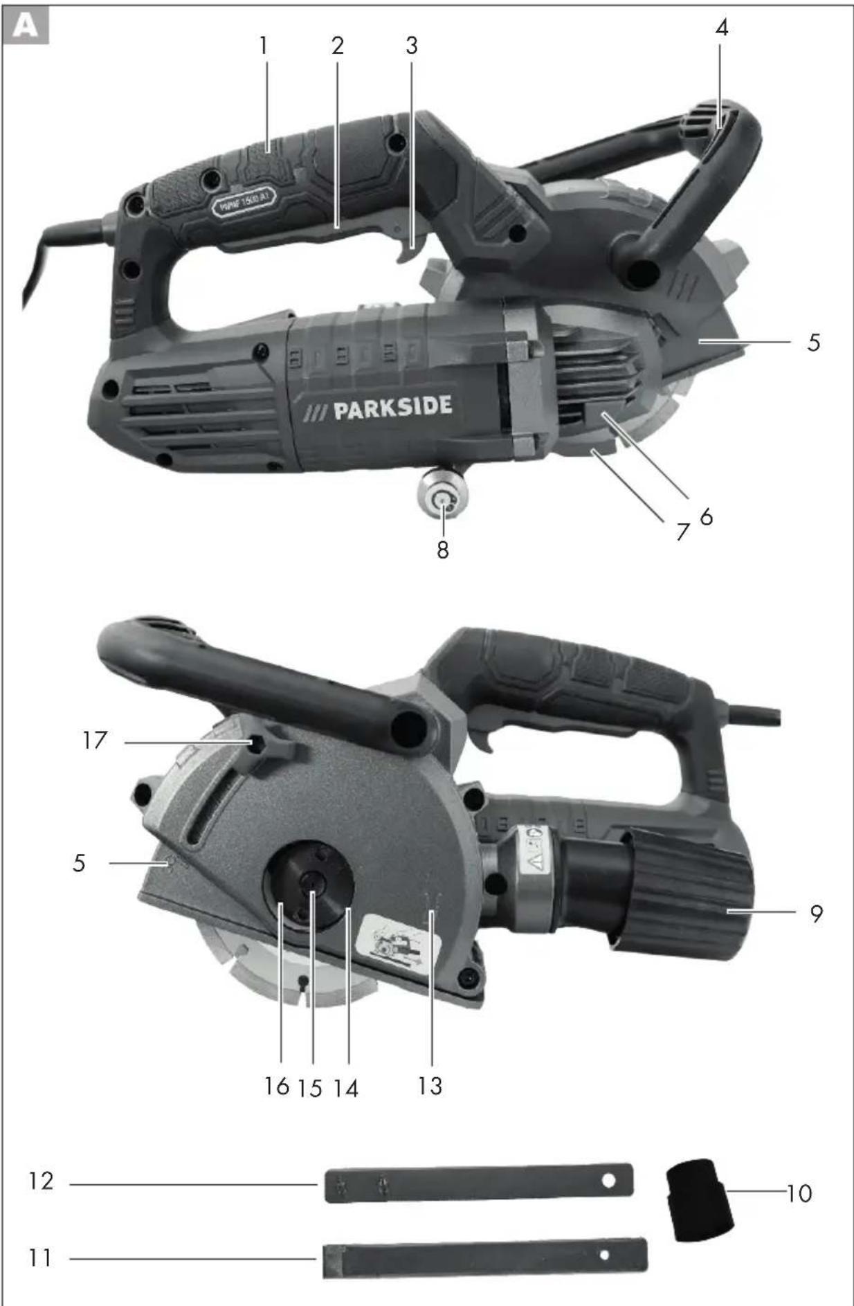 PARKSIDE PMNF 1500 A1 - E5 - 1