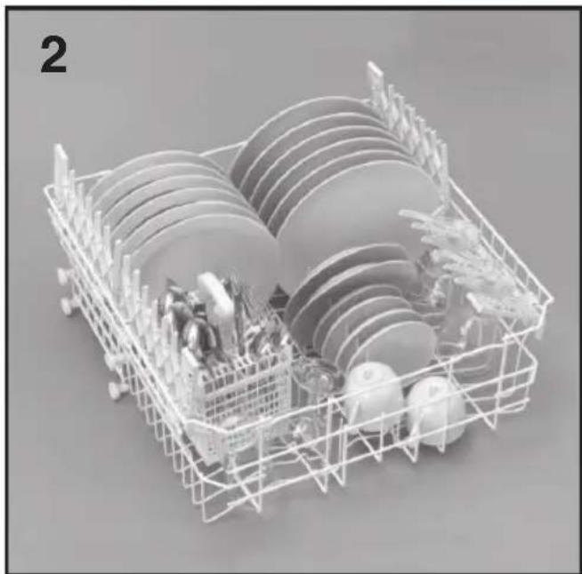 ROSIERES RI 6E4L0FB47 - Utilisation du panier supérieur - 4