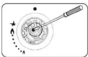 ROSIERES TR631NOX1 - CASO 2: vite di regolazione non visible (v. Figura 3B) - 1