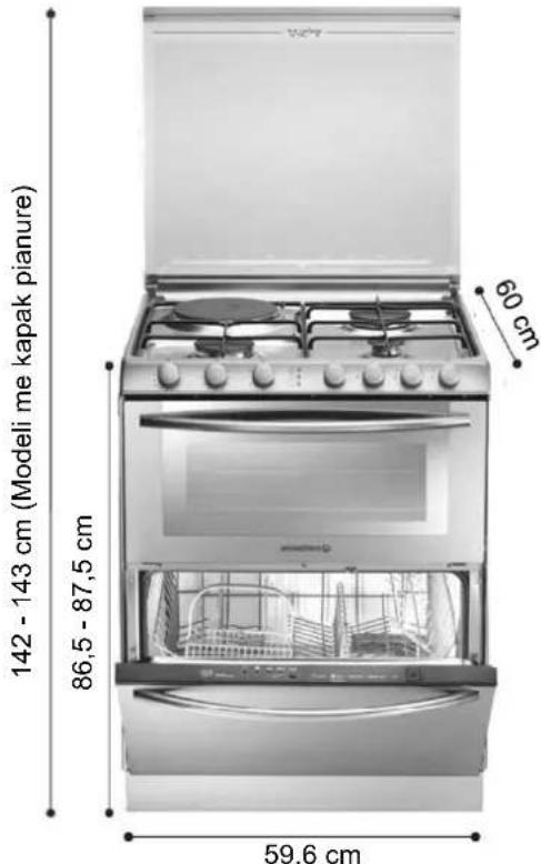 ROSIERES TR631NOX1 - DANE TECHNICZNE - 1