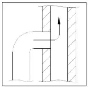 ADURO 9.3 Lux - Conexión a chimenea empotrada - 2