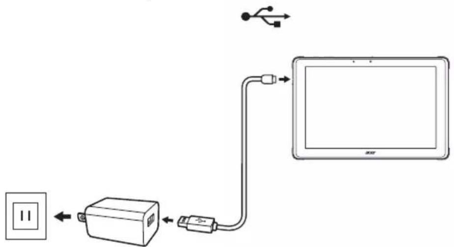 ACER Enduro EUT110A11A - Connector l'alimentation - 1