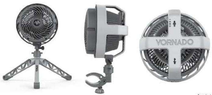 Vornado EXO5 - BEDIENINGSELEMENTEN - 2